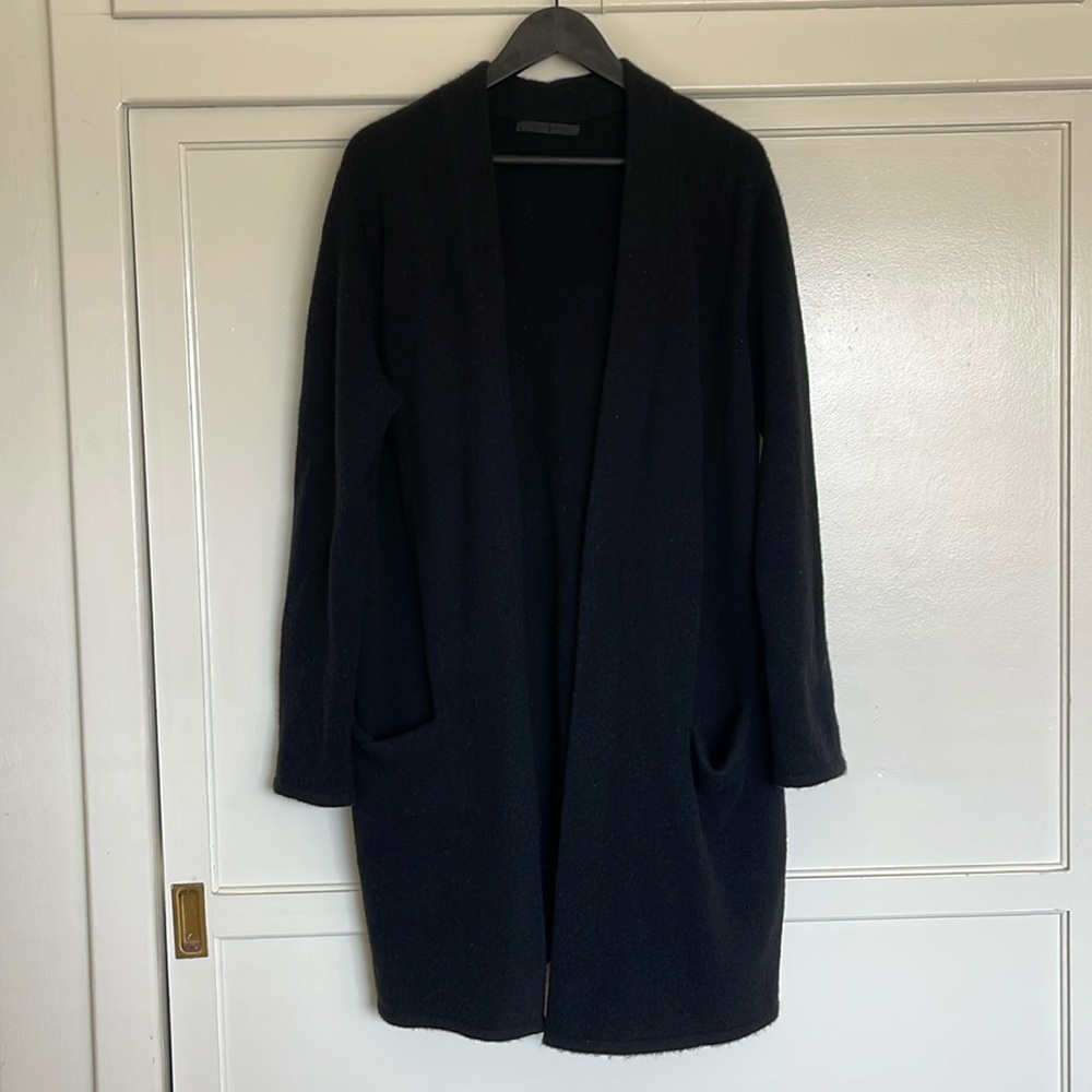 Jenni Kayne Sweater Coat in Black